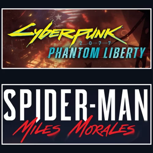 Cyberpunk 2077 +SpiderMan Miles Morales